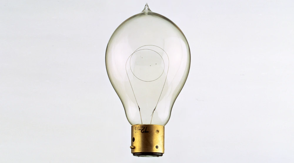 Philips carbon filament lamp,